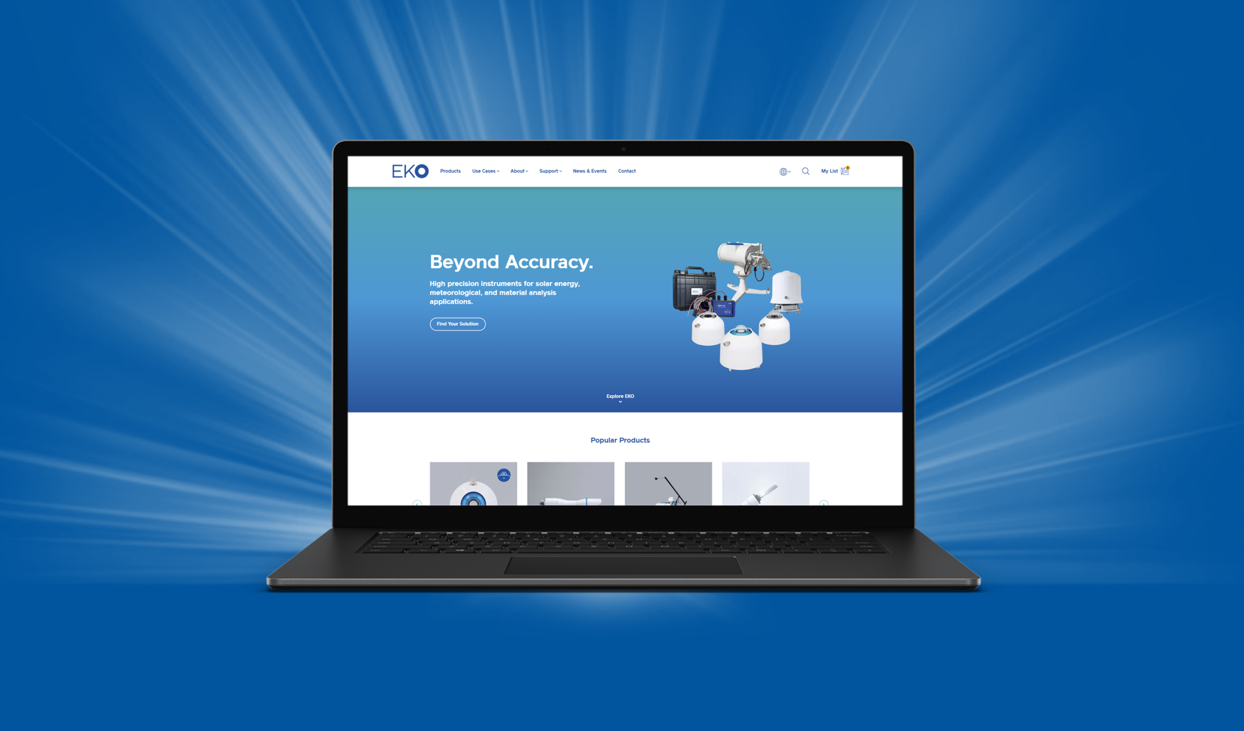 New website announcement