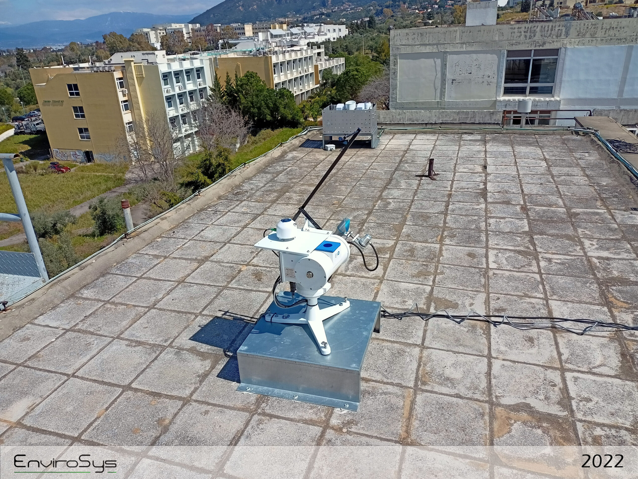 Solar radiation system at University of Patras